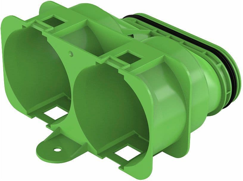 Koppeling DucoFlex rond 2X D75 Duco