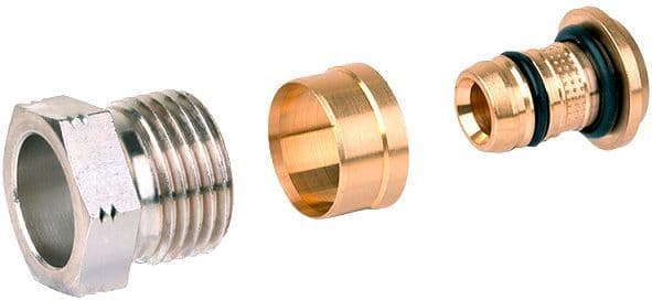 Knelkoppeling Honeywell ALUPEX 1/2"-16X2MM
