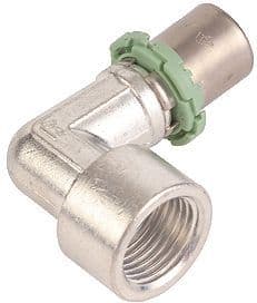 Elleboog 32MM-4/4"F Skinpress Comap