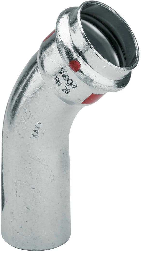 Elleboog 45°MF 54MM prestabo Viega