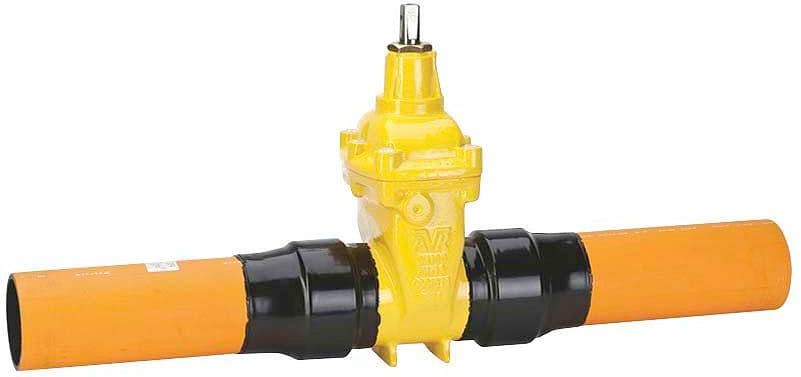 Schuifafsluiter Pe ondergronds DN80/PE90