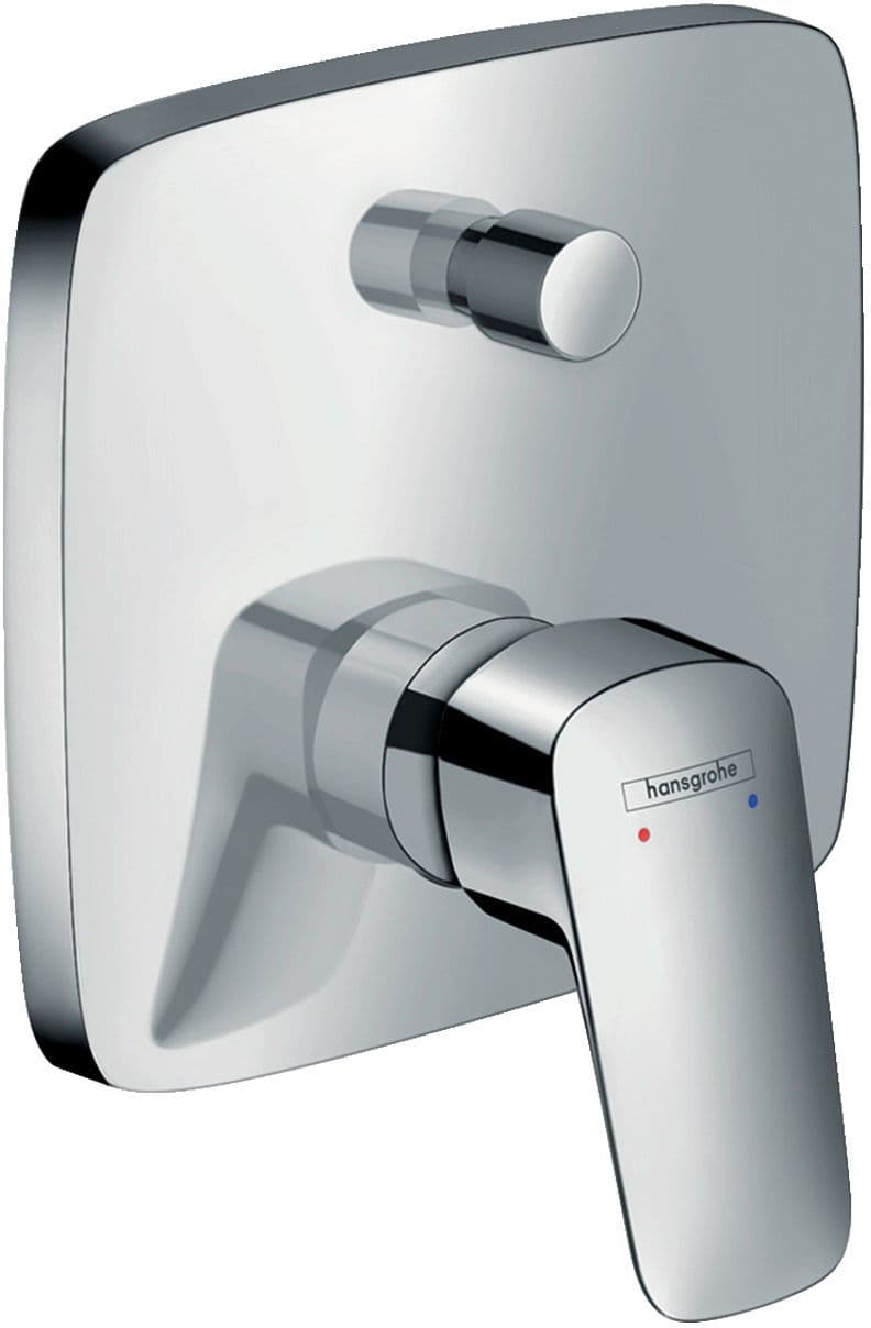 Set de finition mitigeur bain Logis HG chrome