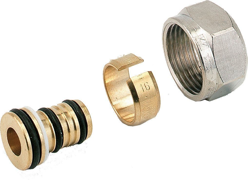 SET(2ST)AANSLUITKOPPELING Comap ALUPEX 16MM-M22