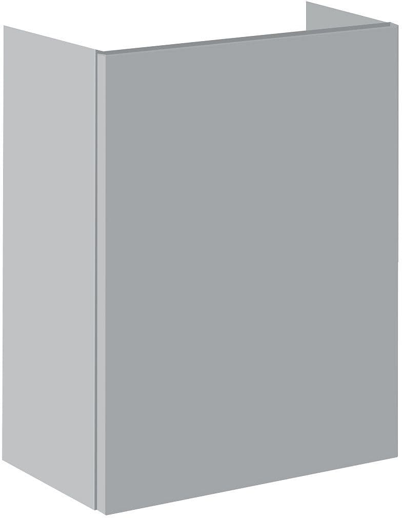 ONDERBOUW HANDENWASSER PURO 40CM PUSH-OPEN SATIJN GRIJS