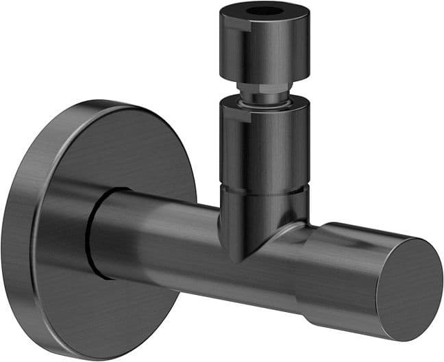 Design hoekstopkraan nobili 1/2" grafite geborsteld