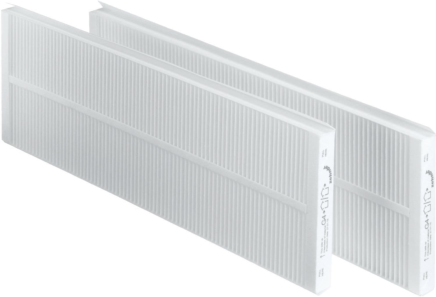 Filterset G4/ISO voor comfo air Q +pro Zehnder