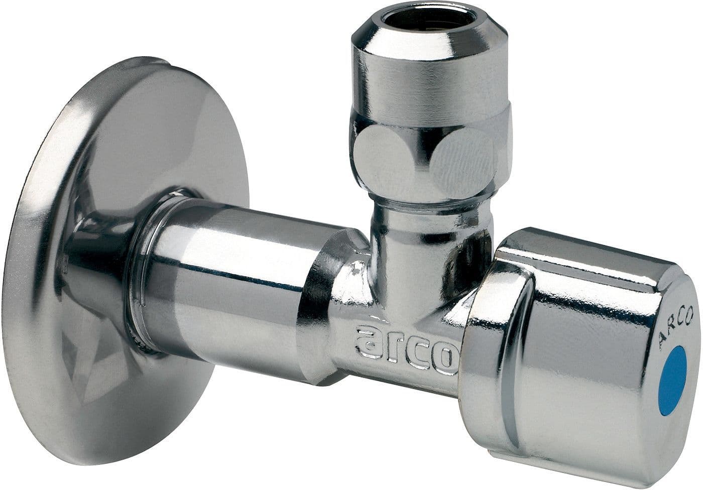 BOLAFSL.KRAAN HAAKS ARCO BELGAQUA 1/2"CHR
