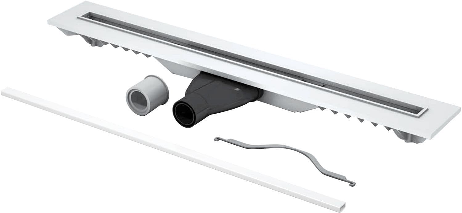 Caniveau carrodrain liquid low 700MM blanc