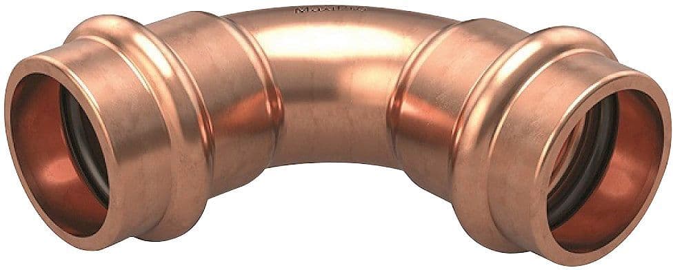 Elleboog Maxipro 90° 1/4" (zakje Van 5)