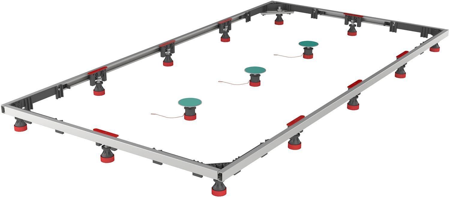 Cadre de montage tub Mepa maximum 100X160 hauteur 65-190MM