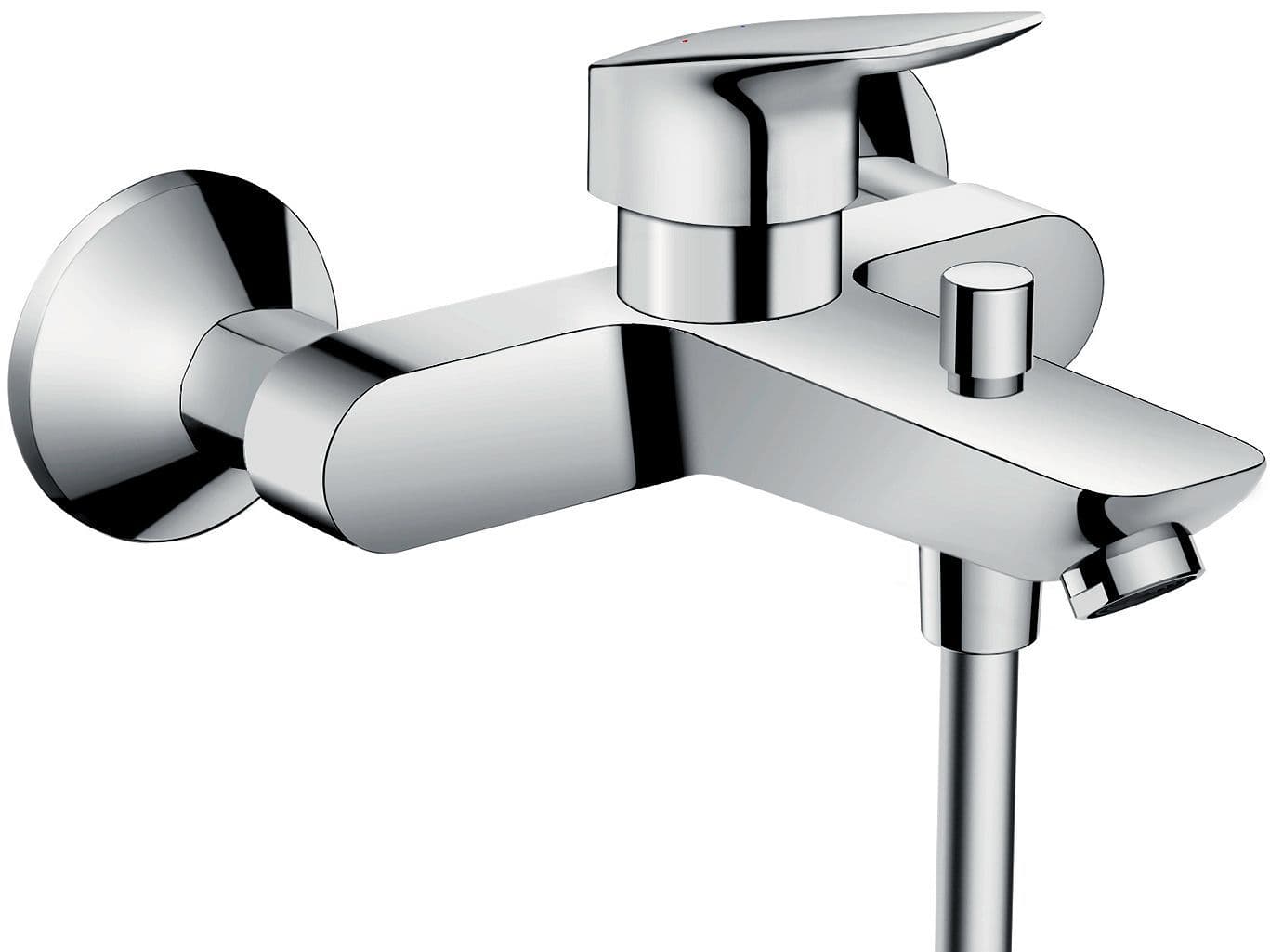 Mitigeur bain Logis Hansgrohe nu chrome