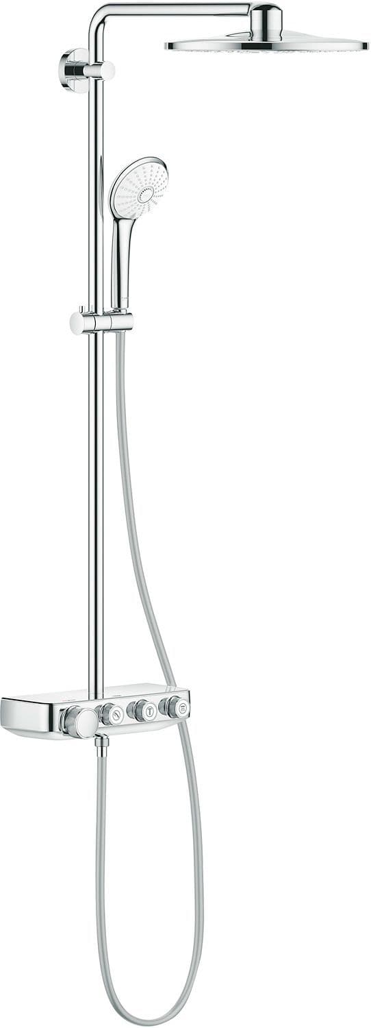 Colonne de douche+ thermostat Euphoria SmartControl 310 duo Grohe chrome