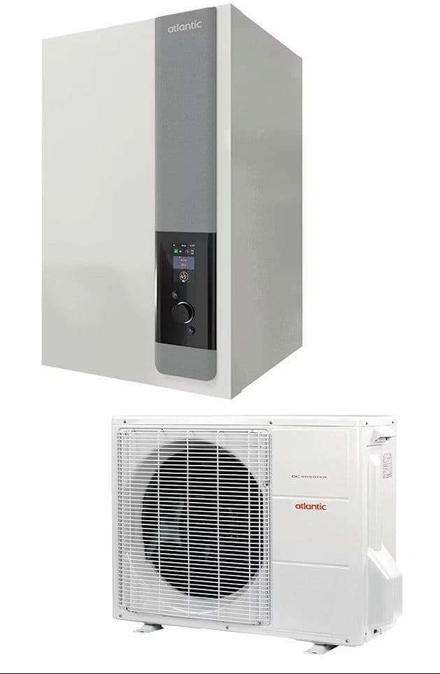 WP LUCHT/WATER SPLIT ALFEA EXTENSA S 8 8KW ATLANTIC ERP A+ 55° ERP A++ 35°