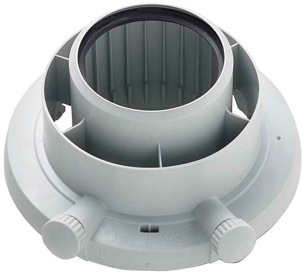 Adapter 80/125 voor isotwin-themafast-themaplus-themacondens as Bulex