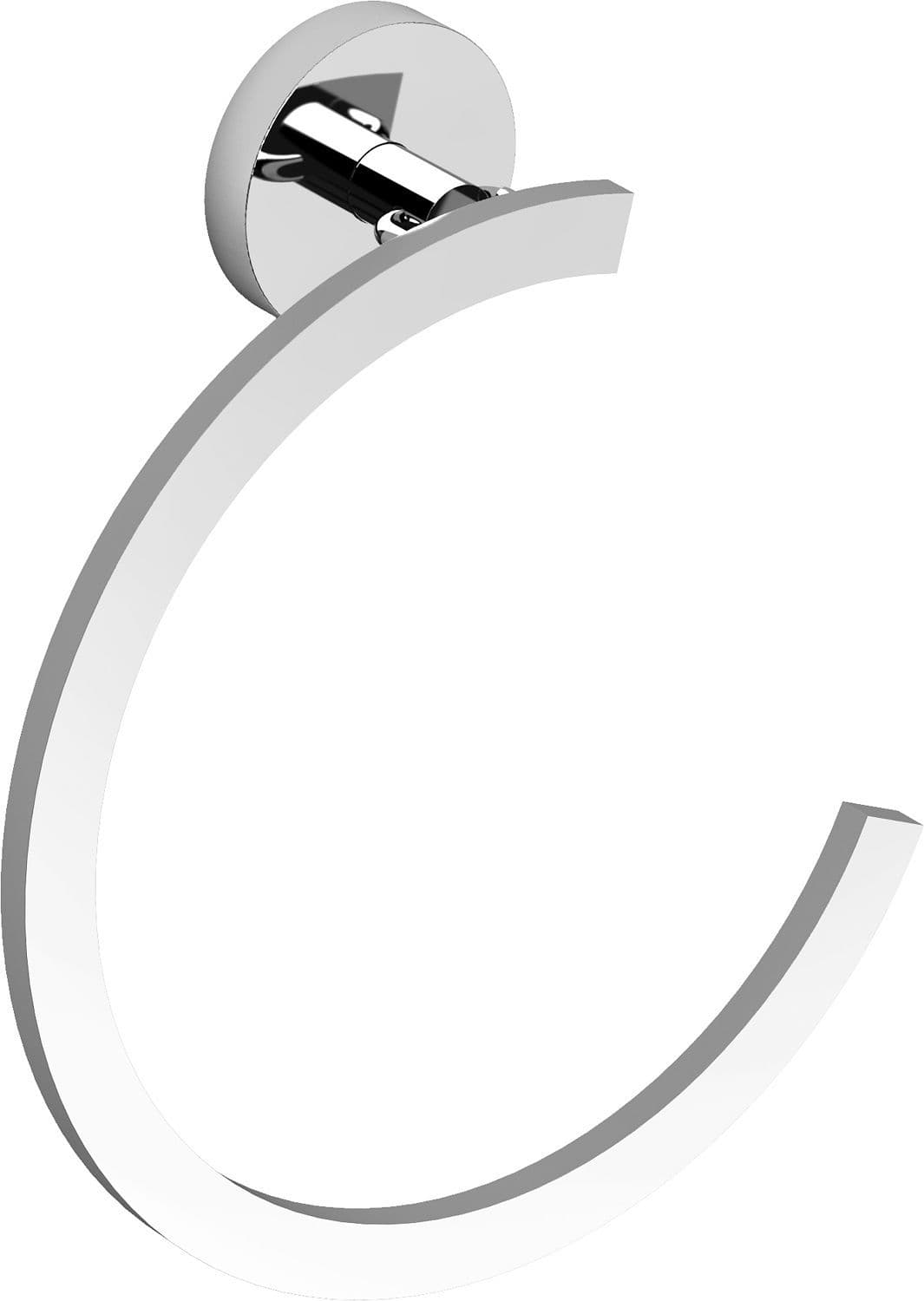 Ring Flat Clou chroom