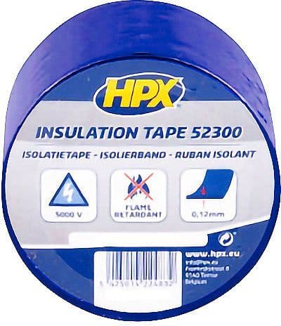 PVC isoleerband zelfklevend 5CM-20M Blauw