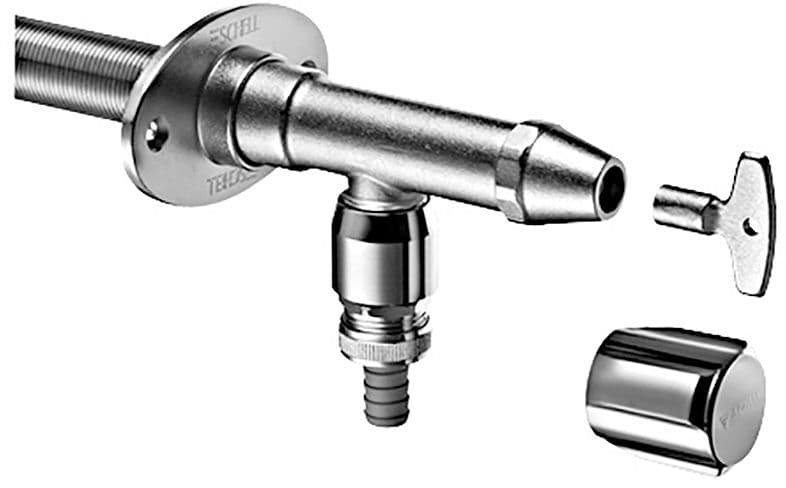 VORSTVRIJE GEVELKRAAN POLAR II SCHELL 1/2" 20-50CM